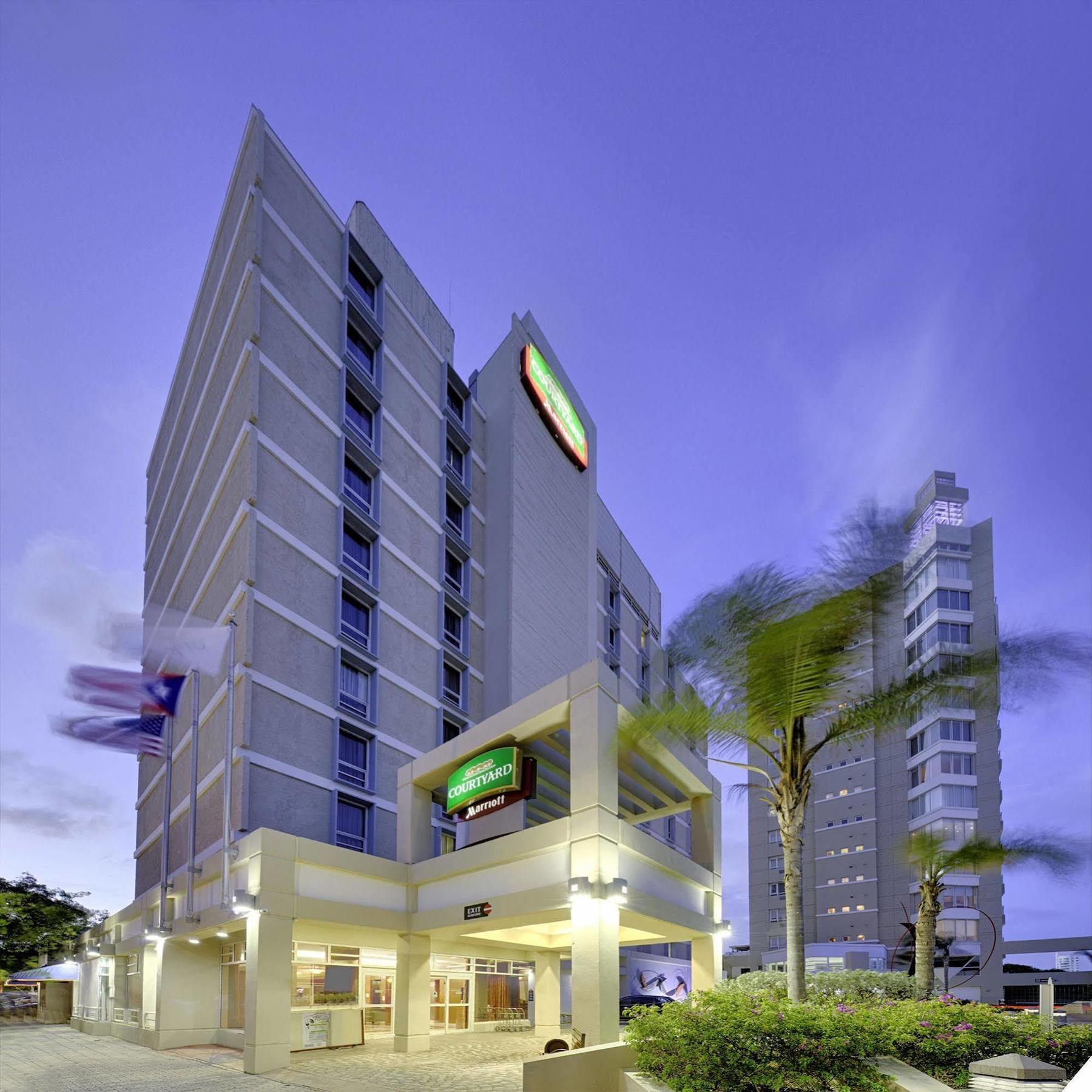 Hotel Courtyard By Marriott San Juan Miramar Exteriér fotografie